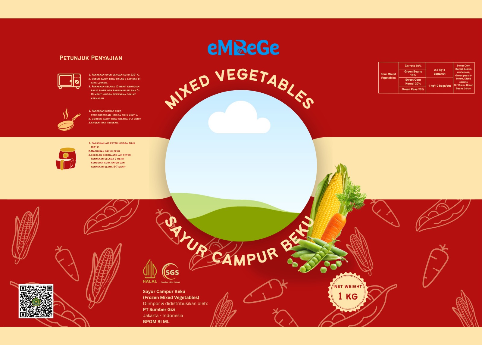 eMBeGe Sayur Campur Beku